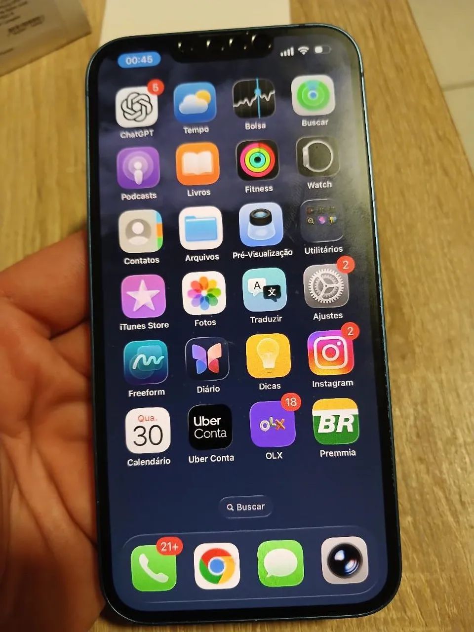 iPhone 13 - 92% e zero marcas! Extra!! - Foto 4