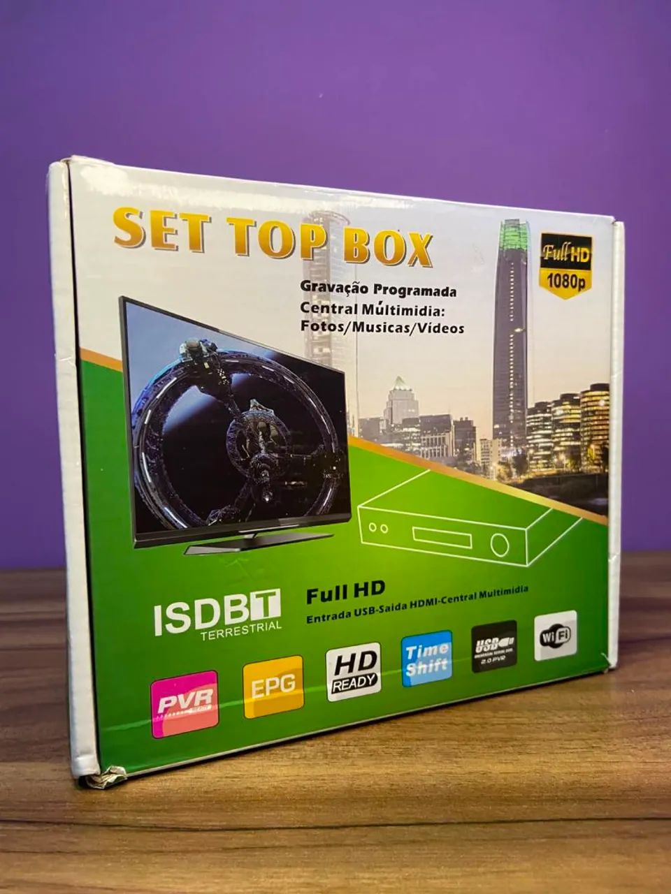 Conversor Digital Set Top Box ISDBT Full HD 1080p - Foto 4
