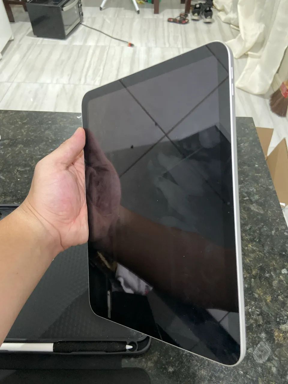 Ipad 10° Geração + Apple pencil 1° geração + Capa - Tablets e E