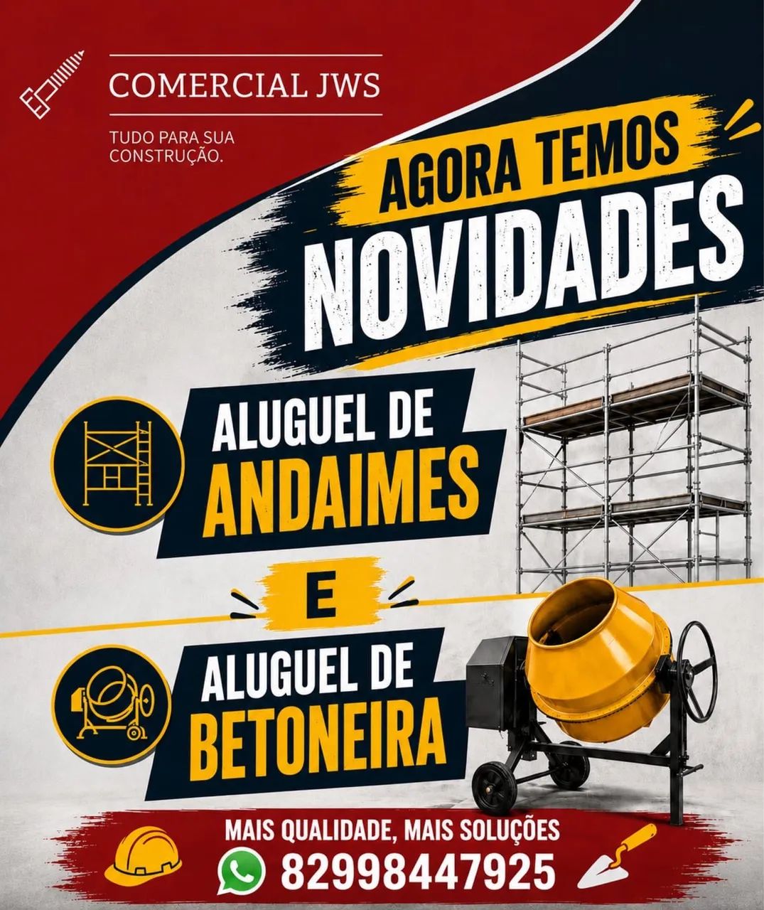 Aluguel de andaimes 