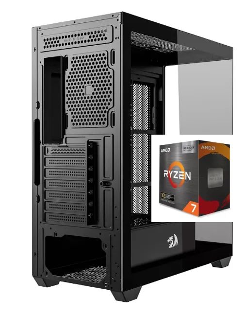 PC Gamer NOVO Ryzen 7 5800x3D + 1660 Super - Foto 2
