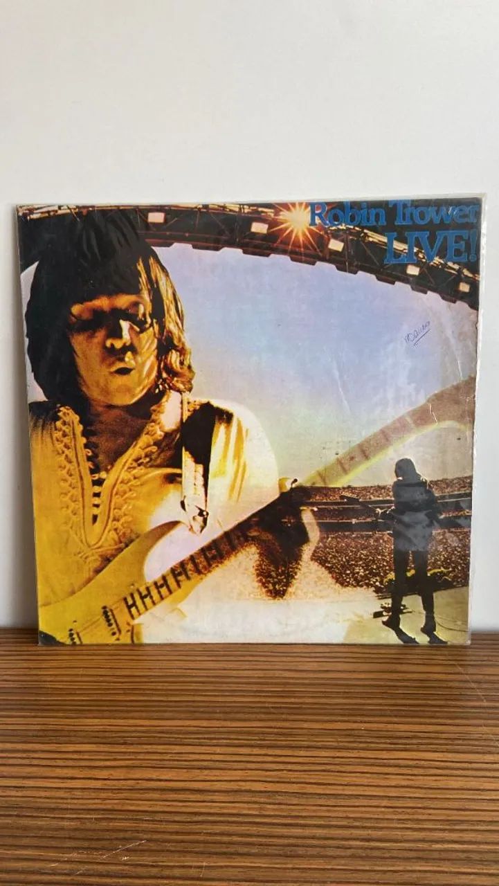 Robin Trower Live, Disco de vinil 1976 de colecionadores 