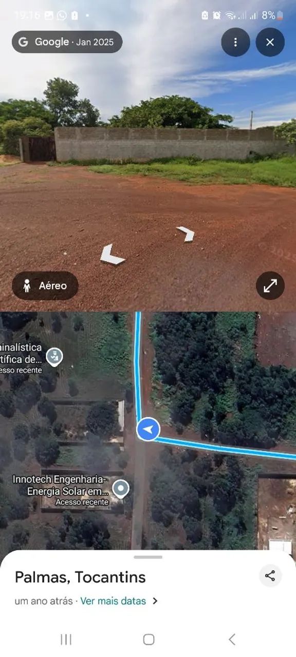 Lote 1.800m² Teotônio Segurado  - Foto 2