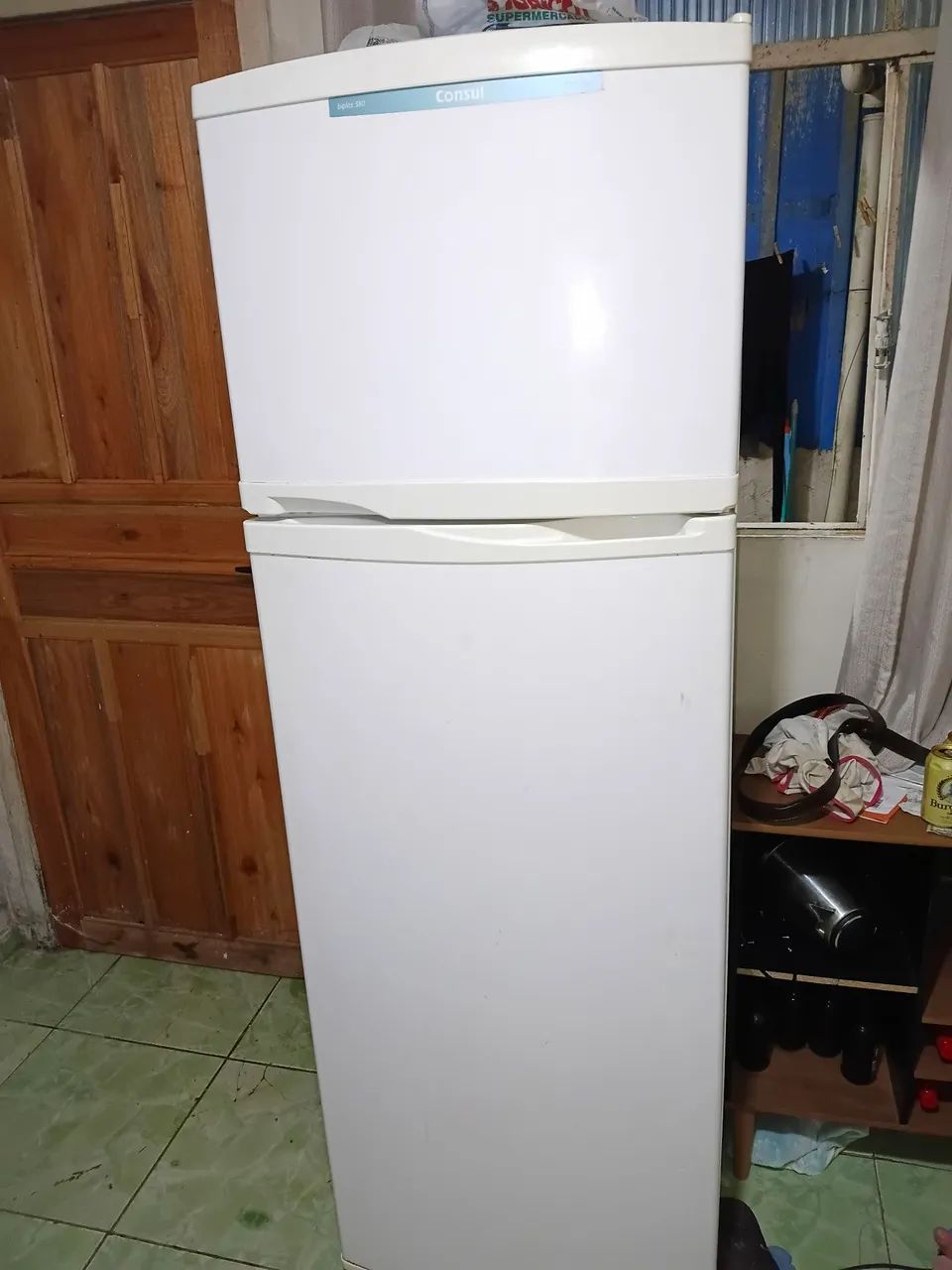 Geladeira com defeito