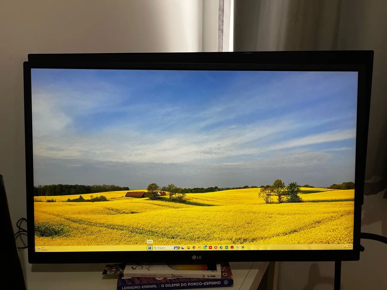 Monitor LG 27UL500-W (ótimo estado)