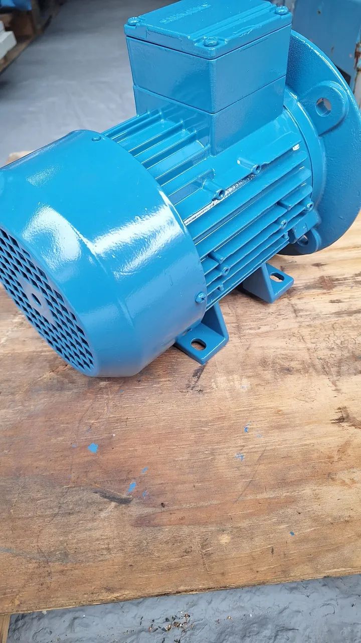 Motor elétrico trifásico 0.5 cv rotação 1125. - Foto 2