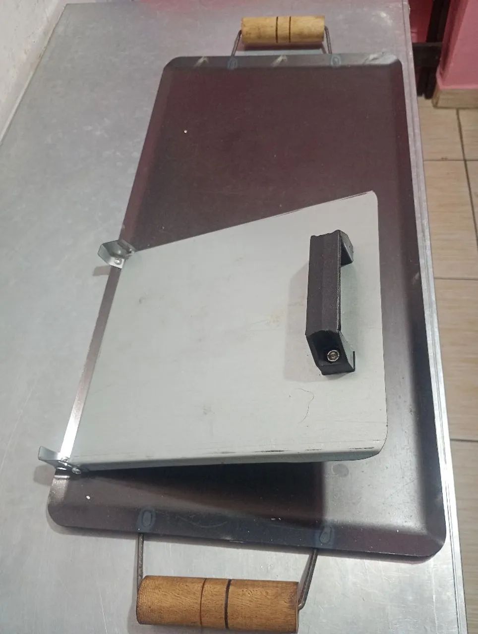 Chapa de lanche, que vai no fogão  - Foto 3