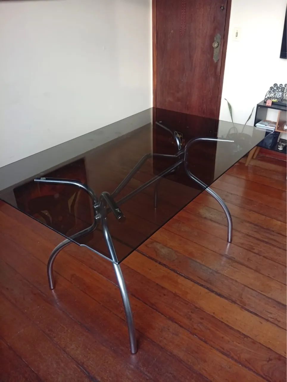 Mesa com tampo de vidro  - Foto 2