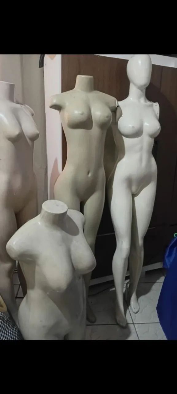 Manequins 25,00 casa