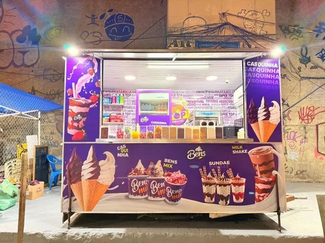 Trailer de açaí 