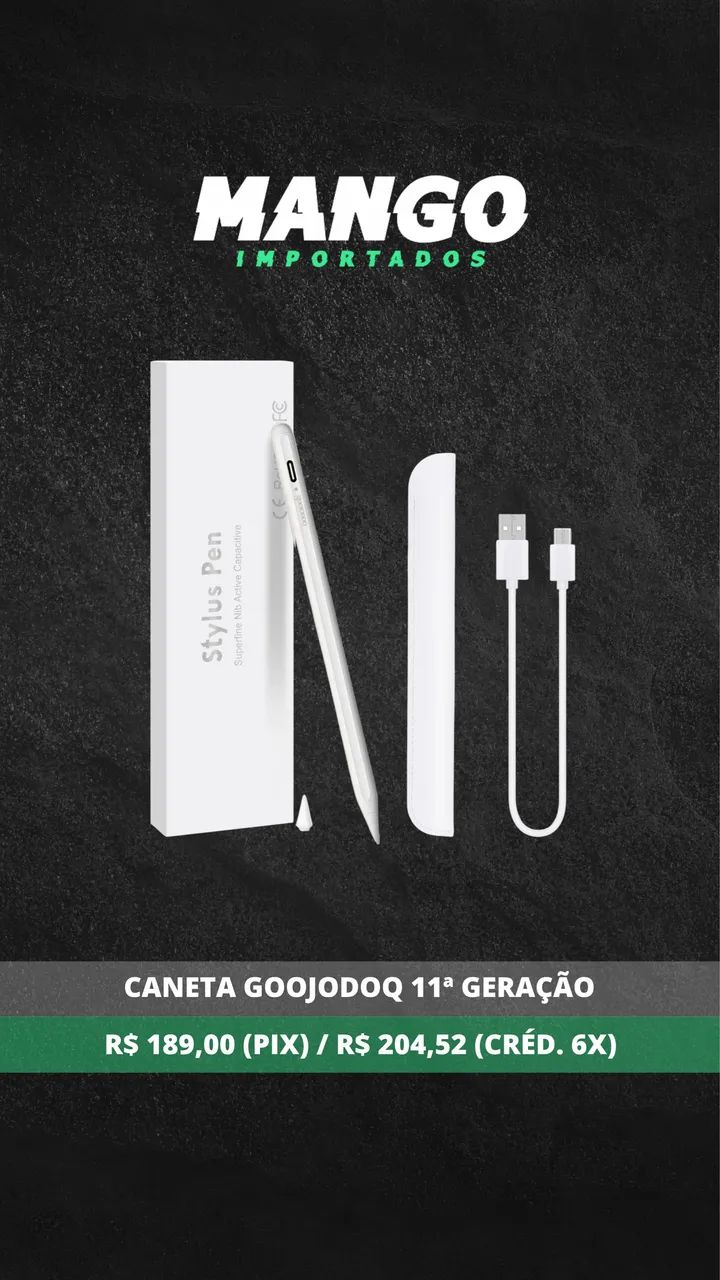 Caneta Goojodoq 11ª GTH Branca 