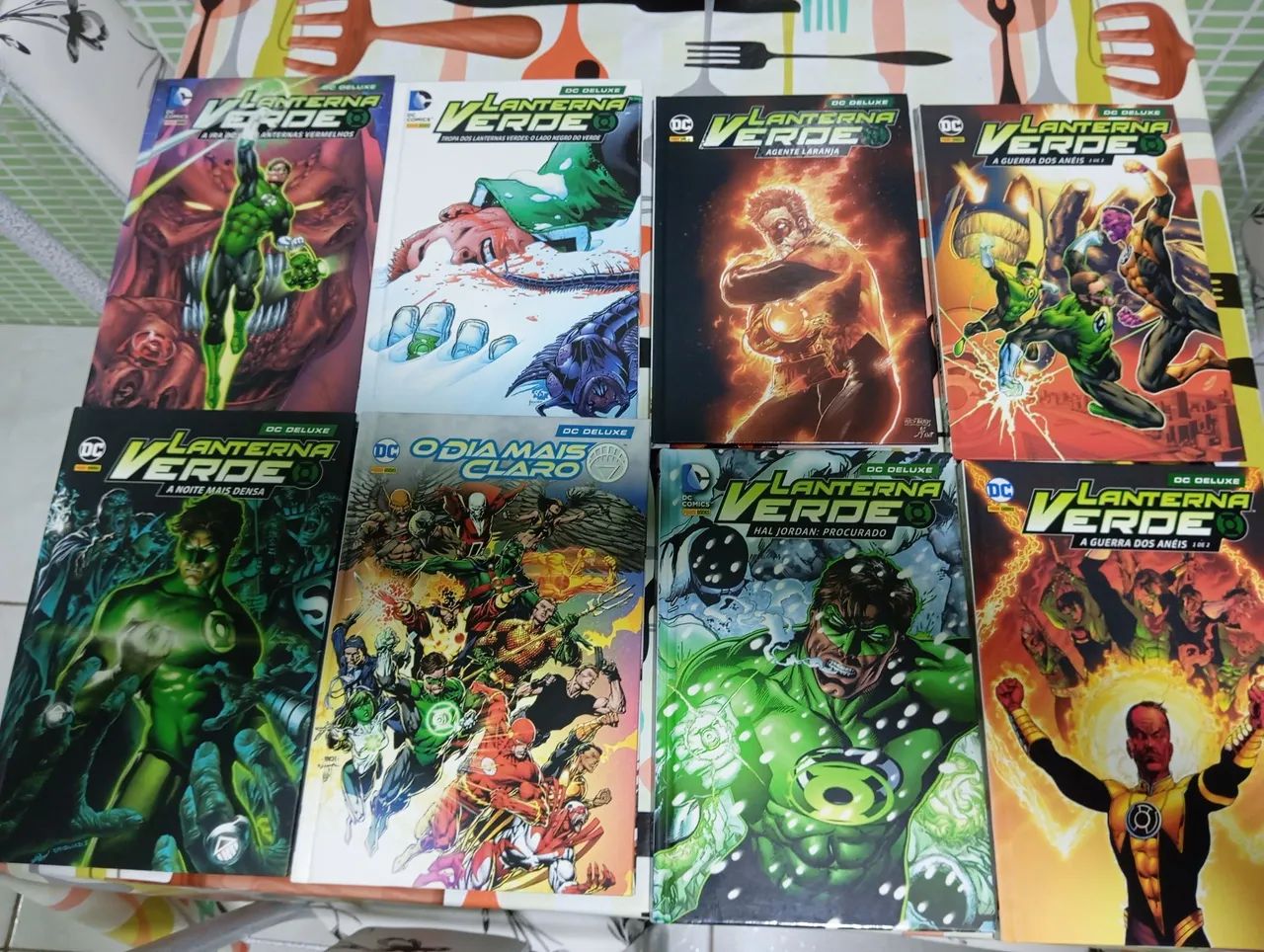 8 HQ lanterna verde Jim lee - Livros e revistas - Timbí