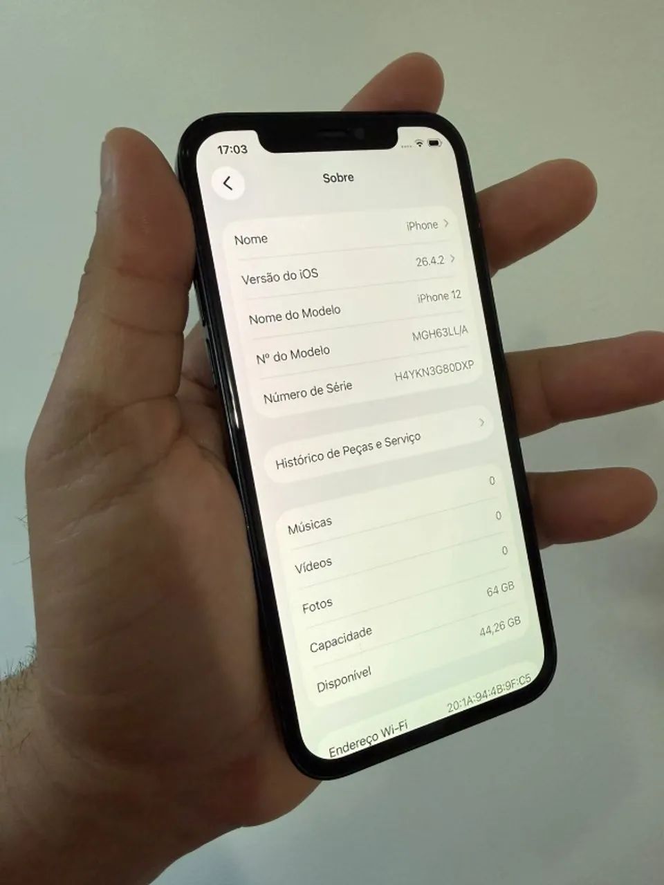 Iphone 12 5G 64gb Black Super Conservado em Perfeito Funcionamento
