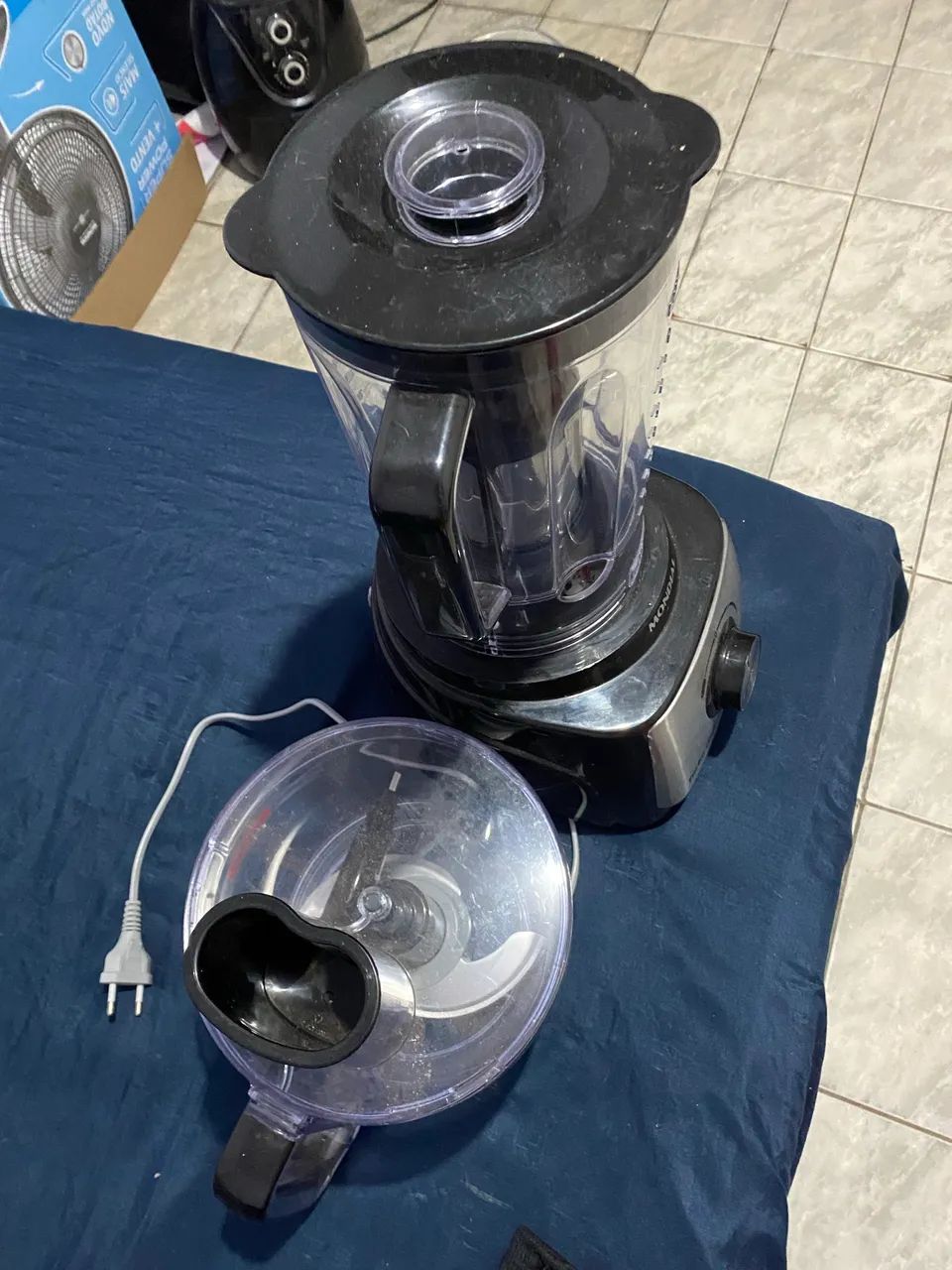 Processador e liquidificador 5 em 1 NOVO - Foto 2