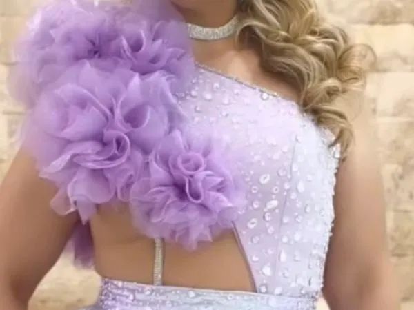 Vestido de Festa Lilas - Foto 2