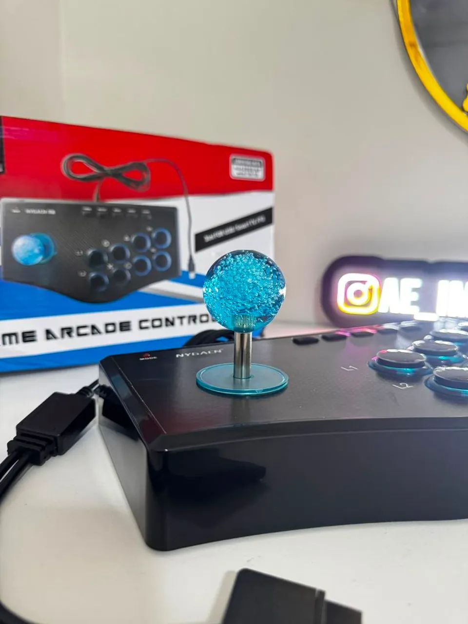 Controle arcade com fio  - Foto 3