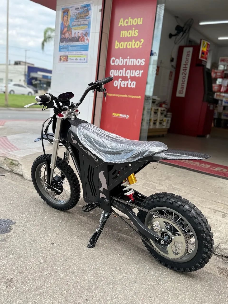 BICICLETA ELÉTRICA OFF-ROAD 2000W | NOVA! - Foto 2
