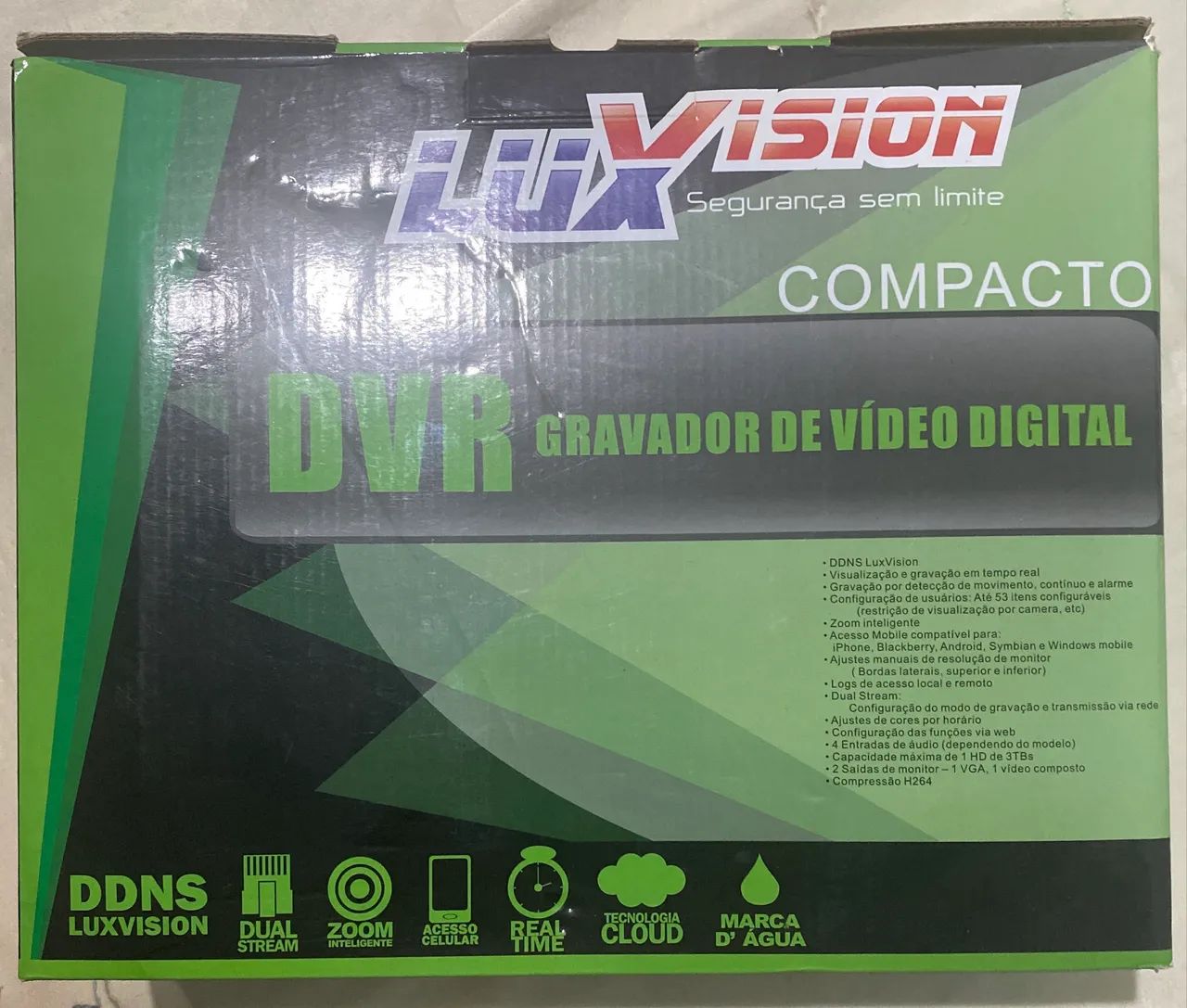 Tecvoz 4-Channel H.264 DVR CCTV Camera Recorder