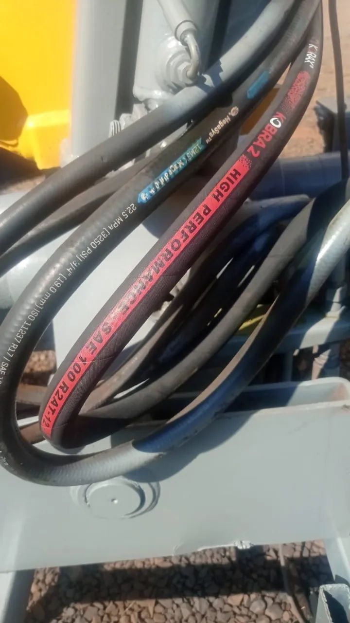 Munck sucateiro grimaldi grs 15000 Z garra 5 unhas completo 2013 - Foto 5