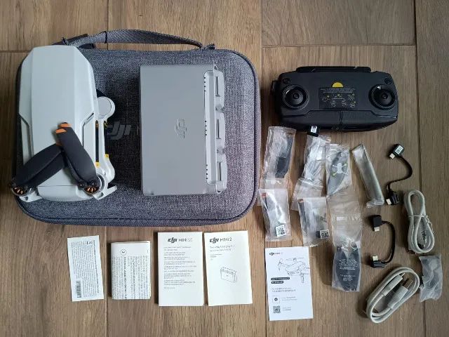 Drone DJI Mini SE Fly More Combo Completo (3 Baterias) - Usado Impecável - Foto 5