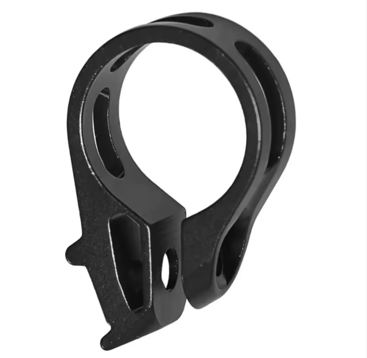 Braçadeira mudança bicicleta liga alumínio, braçadeira gatilho bicicleta 22.2mm, 