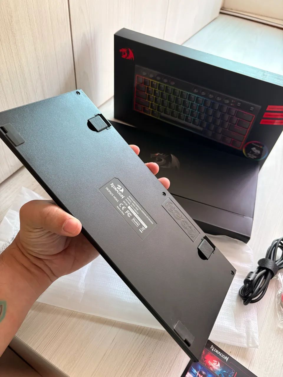 Teclado REDRAGON Horus Mini - Foto 4