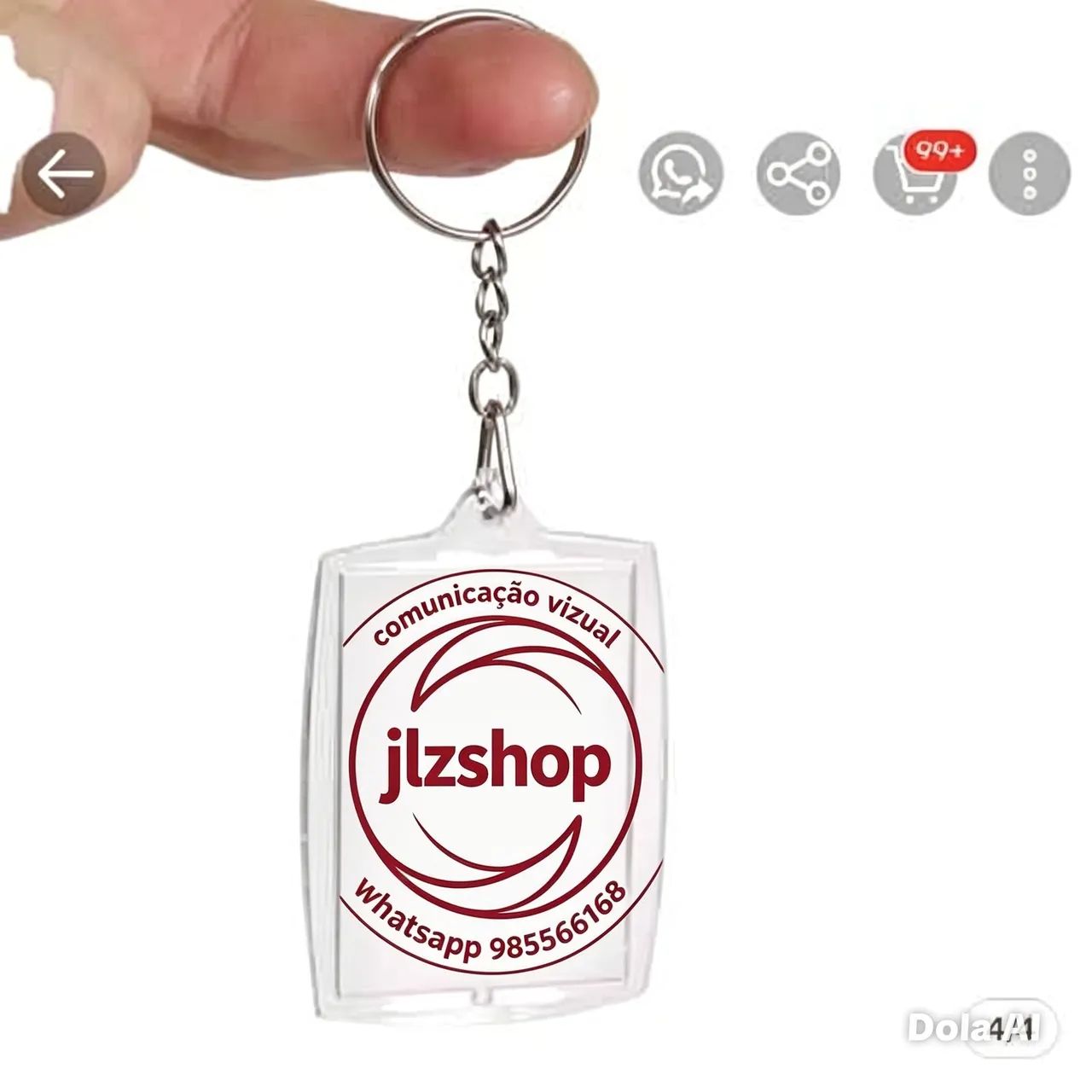 Crachá QR code Pix para vendedor âmbulante  - Foto 3