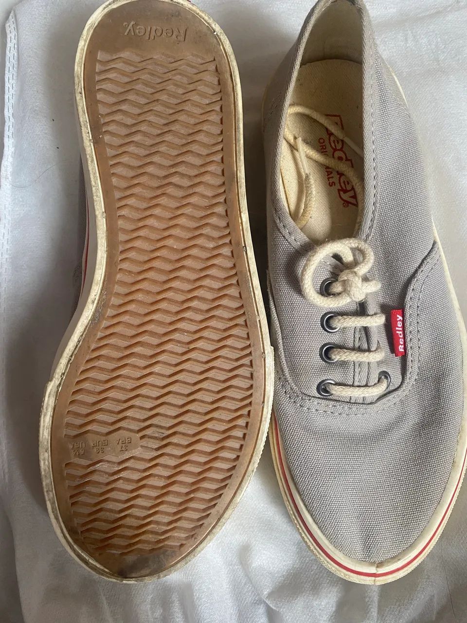 Tênis Redley Original Cinza - Conservado - Foto 3