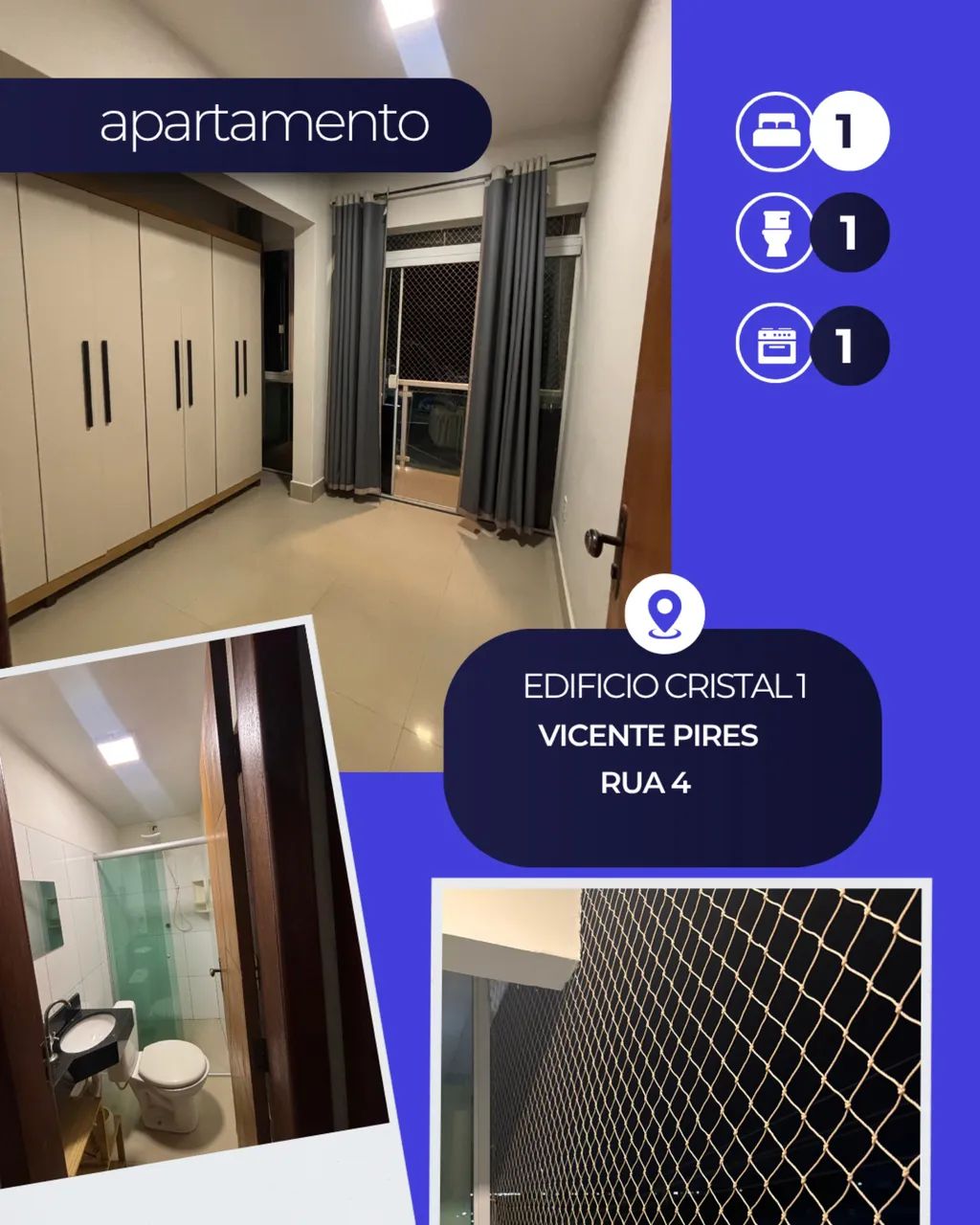 apartamento vicente Pires 