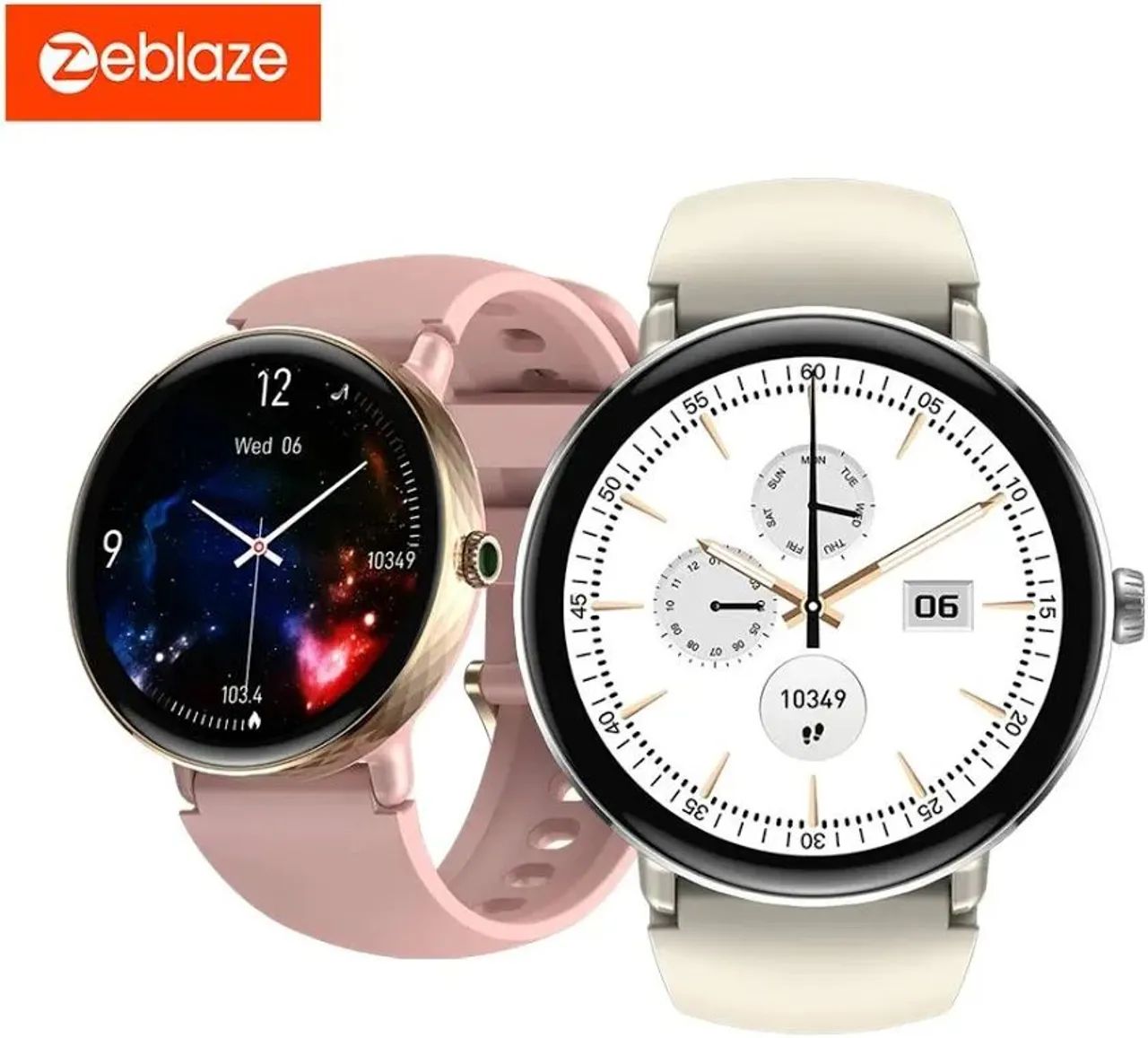Smartwatch Zeblaze Lily 2Tela Amoled +Pulseira extra de Metal