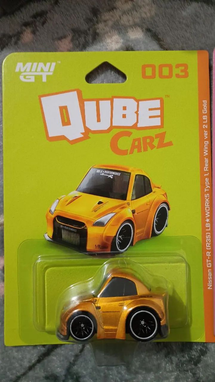 Mini Gt Qube Carz Kit Set Conjunto - Nissan Skyline GTR R34, R35 e