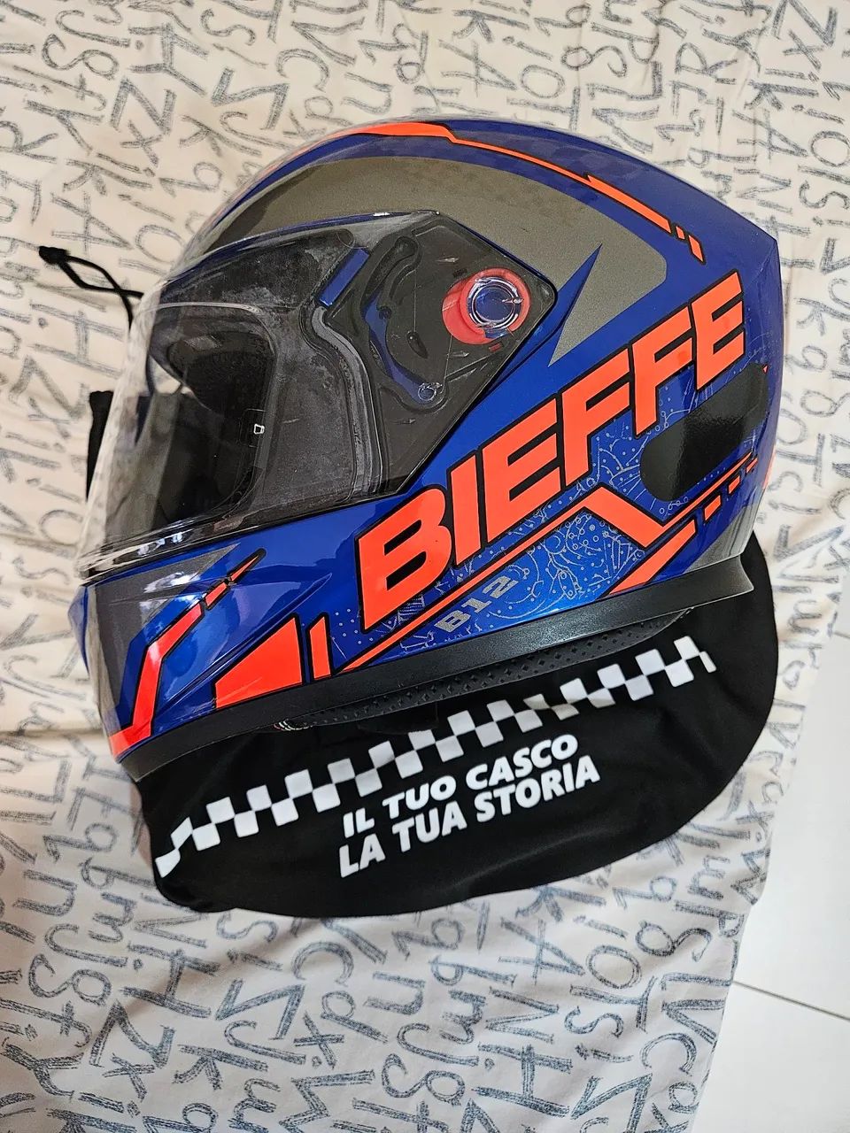 Capacete Bieffe tamanho 58
