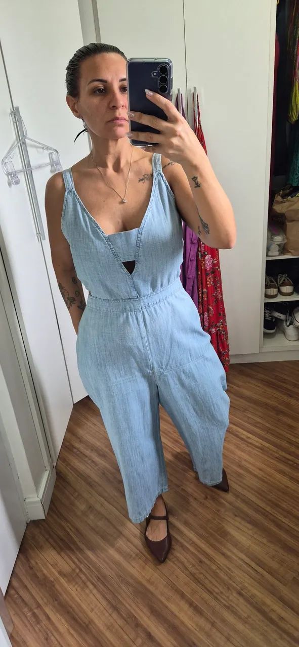 Macacão Jeans - Foto 2