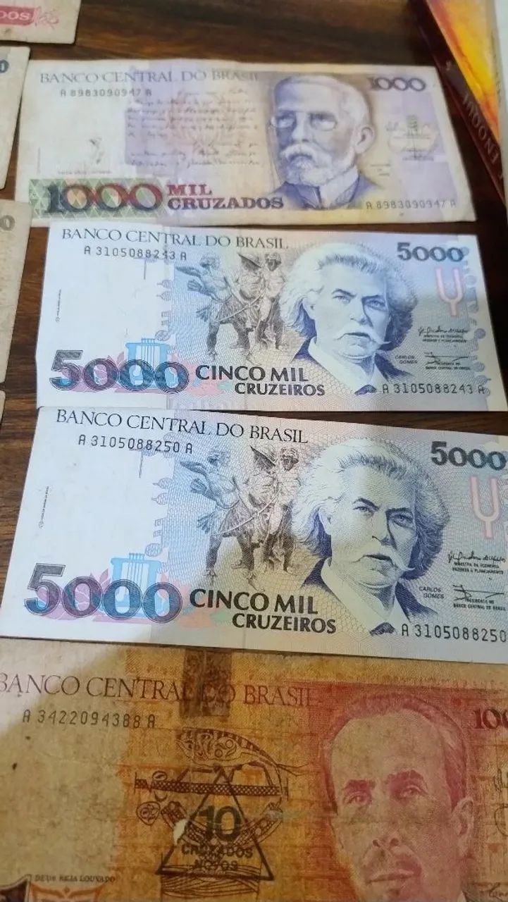 Cédulas antigas  - Foto 4