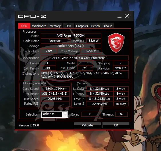 Ryzen 7 5700x - Foto 2