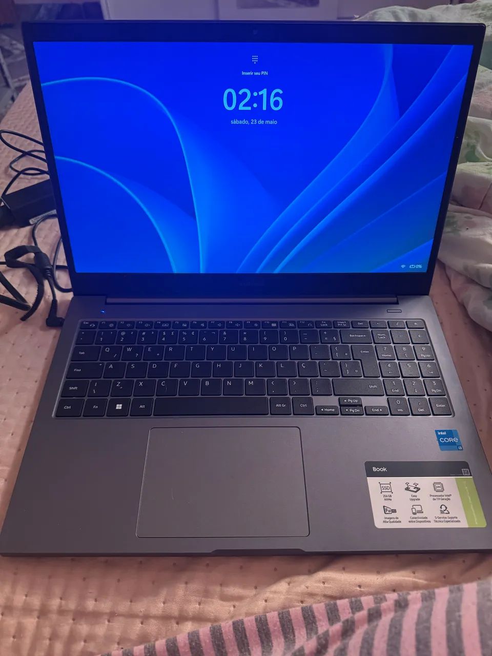 Notebook Samsung Book - Intel Core i3 11ª Geração - SSD 256GB