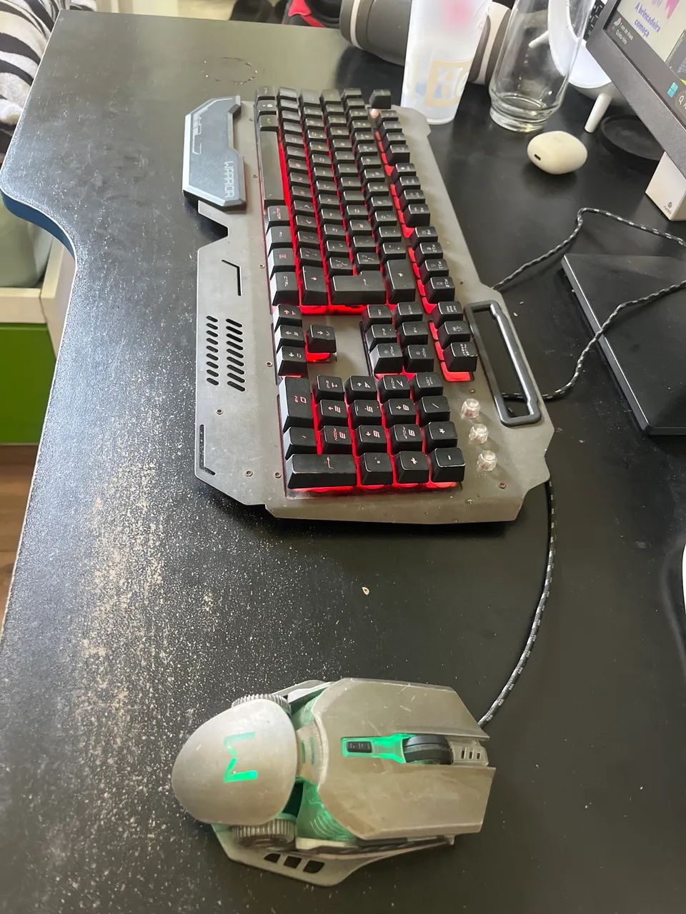 Teclado e Mouse Warrior Ragnar Keon  - Foto 4