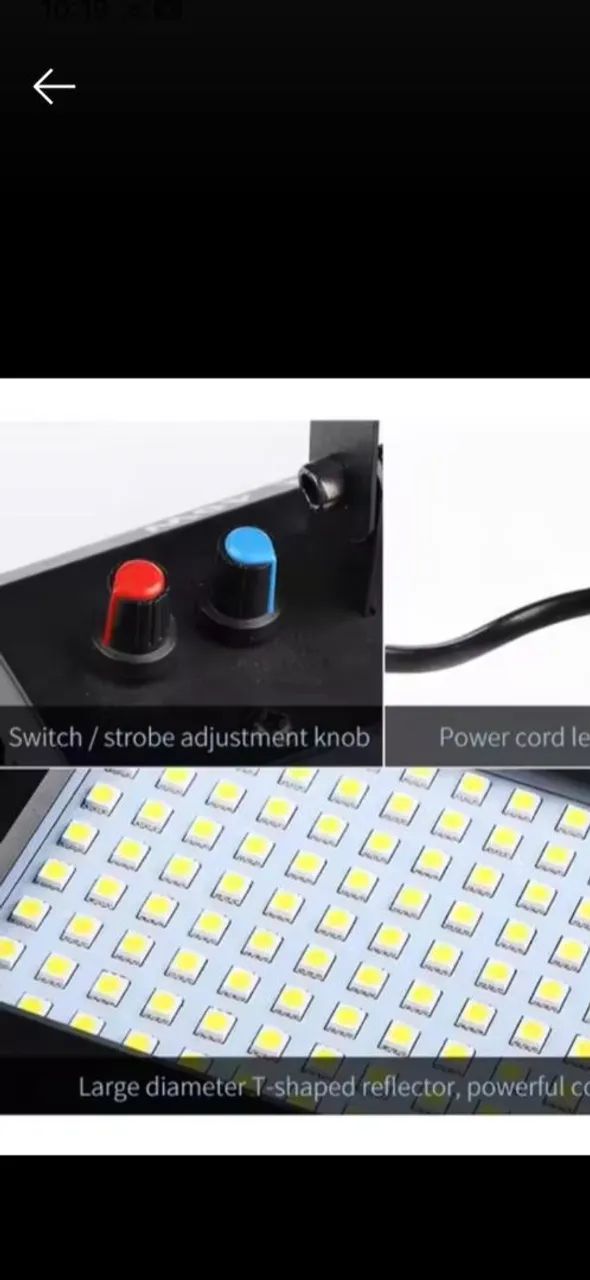 Luz led iluminação strobo - Foto 5