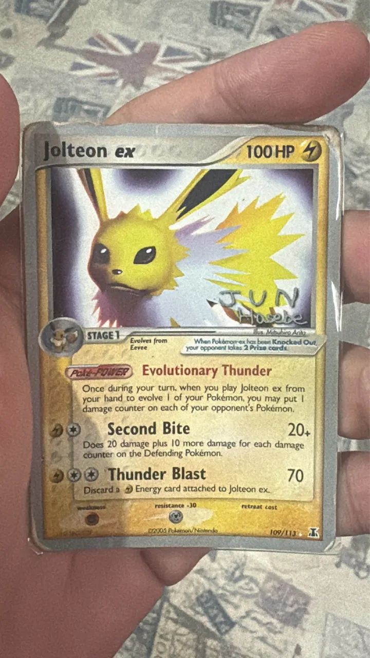 2024 ポケモンカード Jolteon #681 GEM MT Carta Pokemon Jolteon Ex Ultra Rara Nm Original Terastal