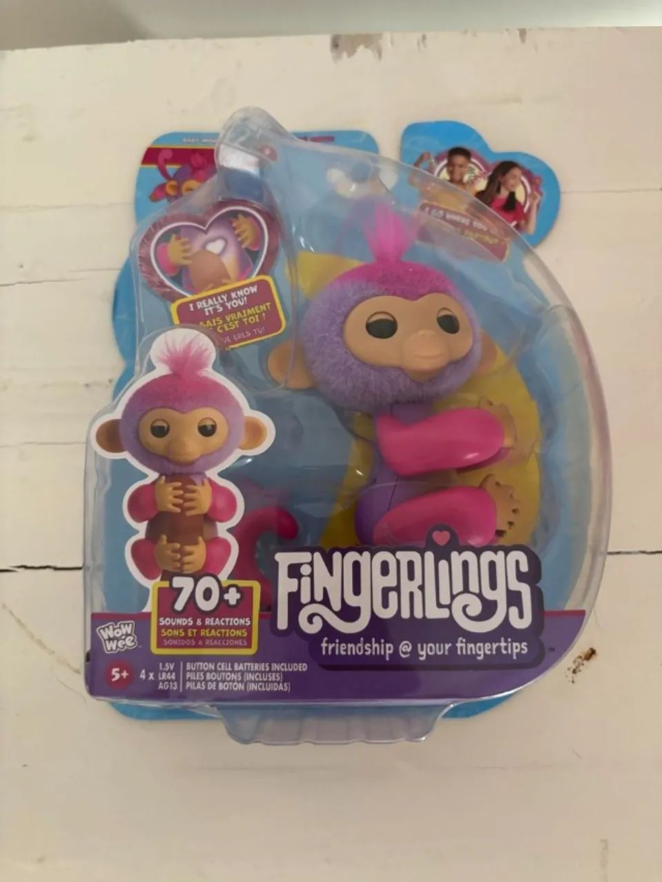 fingerlings macaca de dedo que reage ao toque - Foto 3