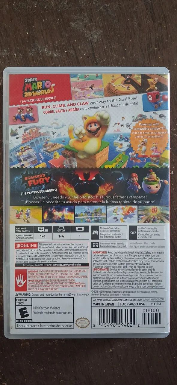 Super Mario 3d world nintendo switch  - Foto 2