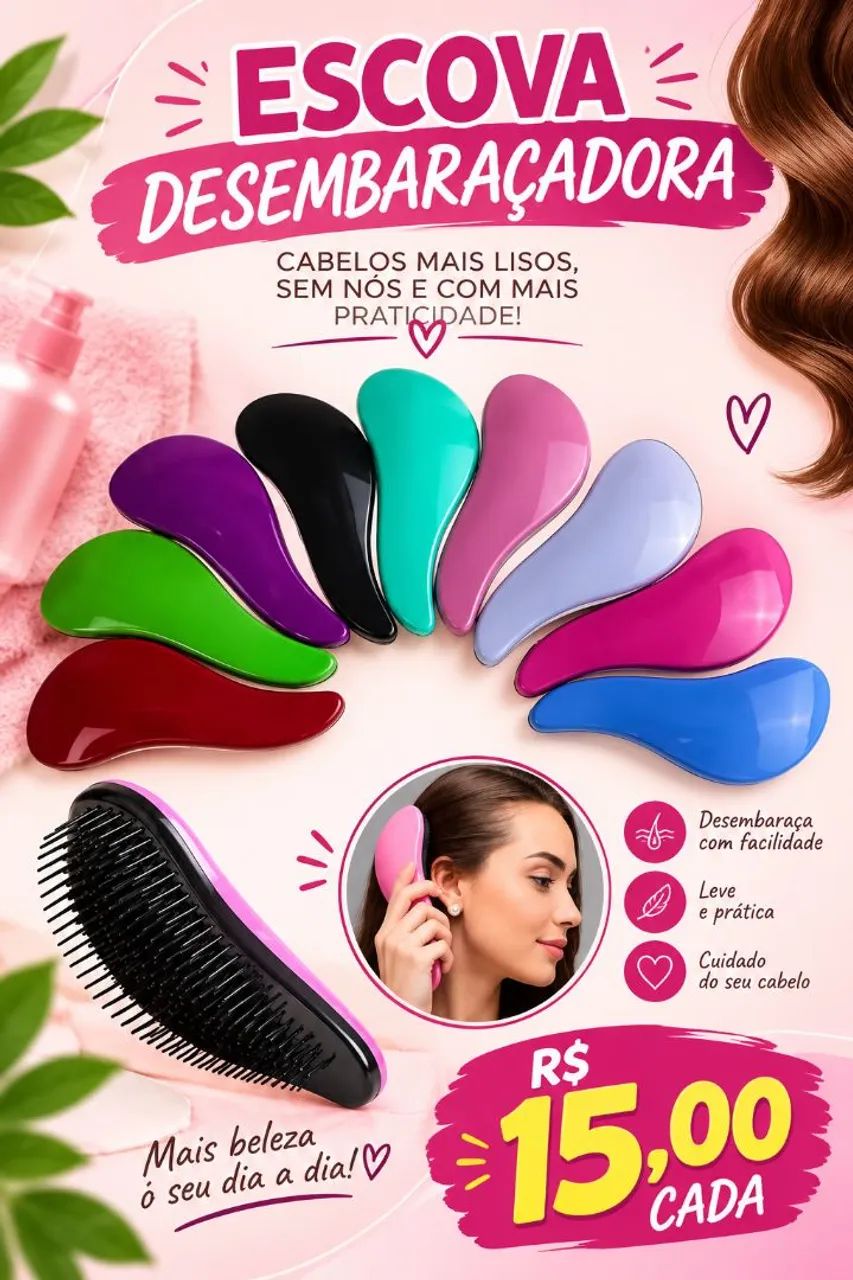 Produtos de cabelo e corpo