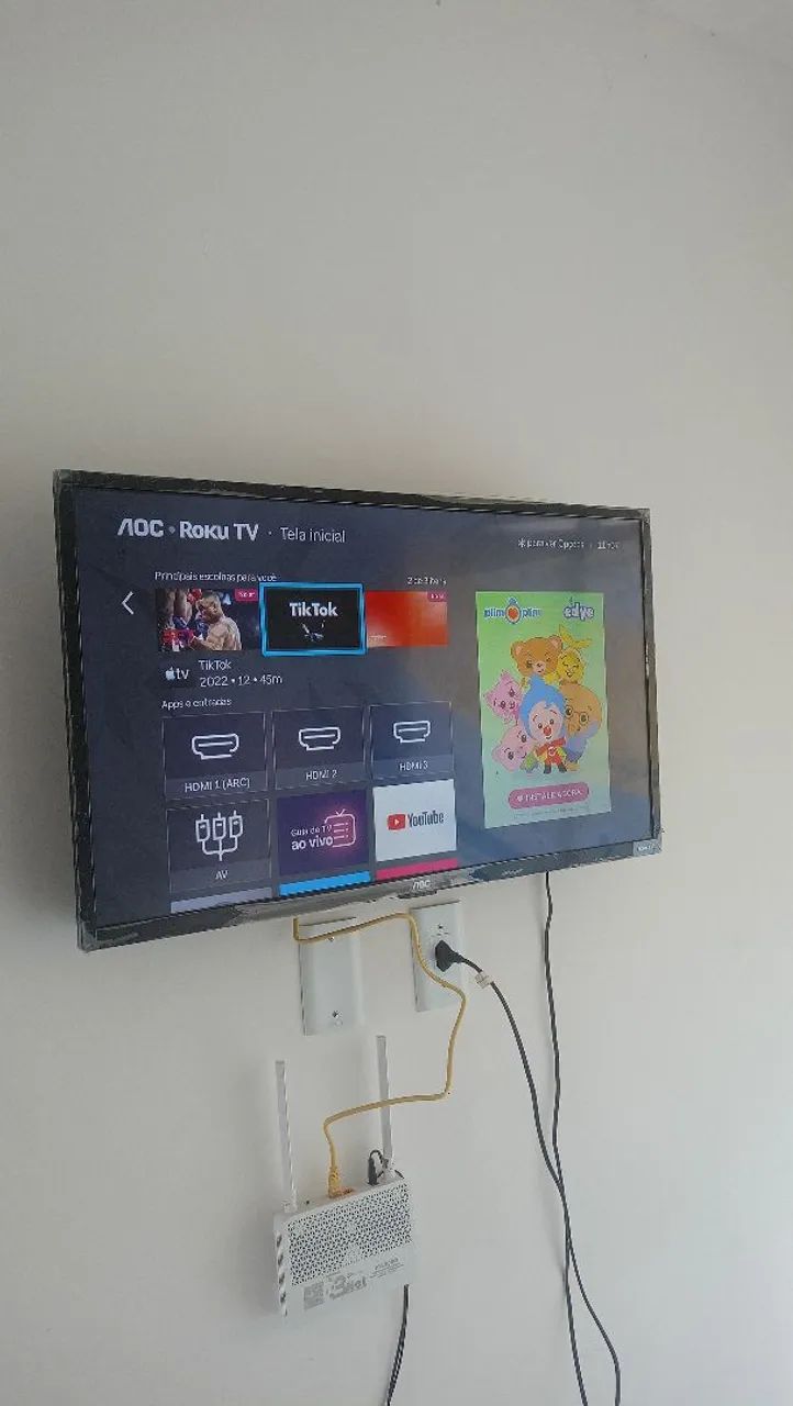 VENDO TELEVISÃO 32 POLEGADAS (ACEITO CARTÃO) - Foto 3