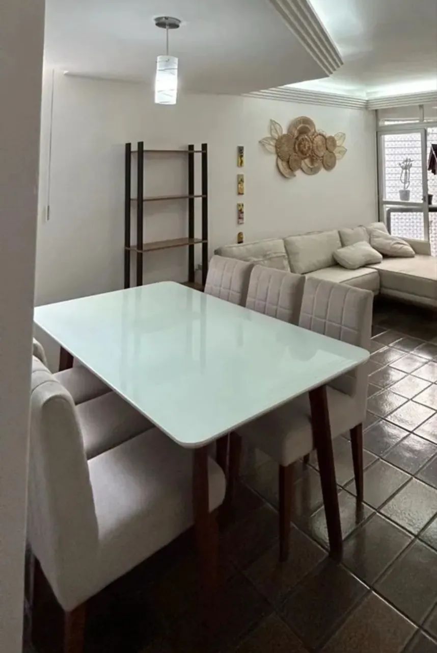 4 cadeiras em linho 