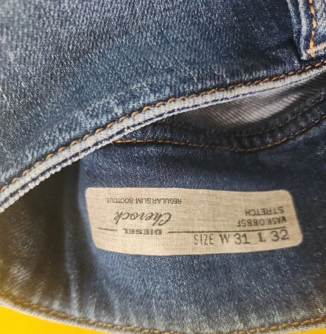 Calça jeans Diesel feminina 31 (41) - Foto 3