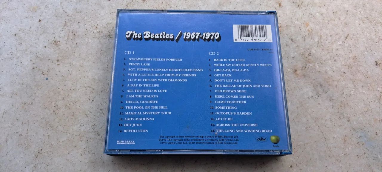 Cd raríssimo the Beatles  1967-1970 100,00 - Foto 5