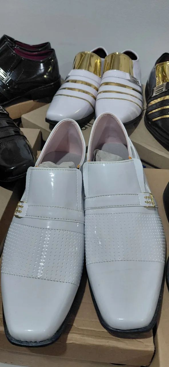 Sapato social branco n 40 e 41 - Foto 4