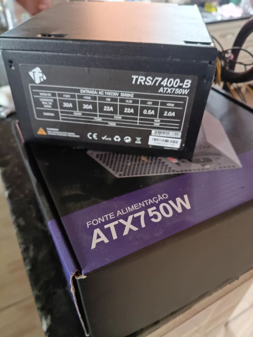Fonte de alimentação ATX 750W - Foto 2