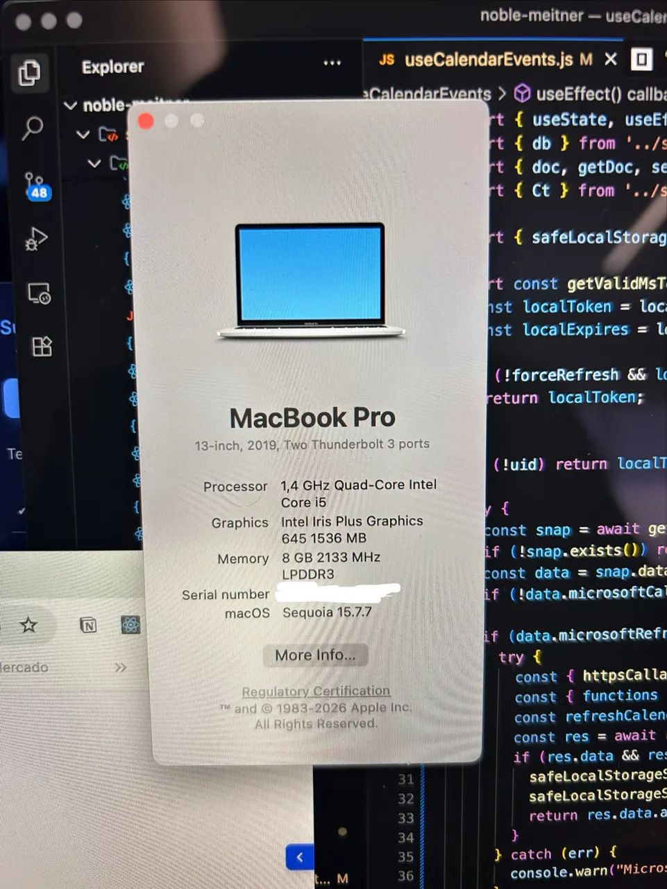 MacBook Pro 2019 128gb 8gb ram - Foto 3