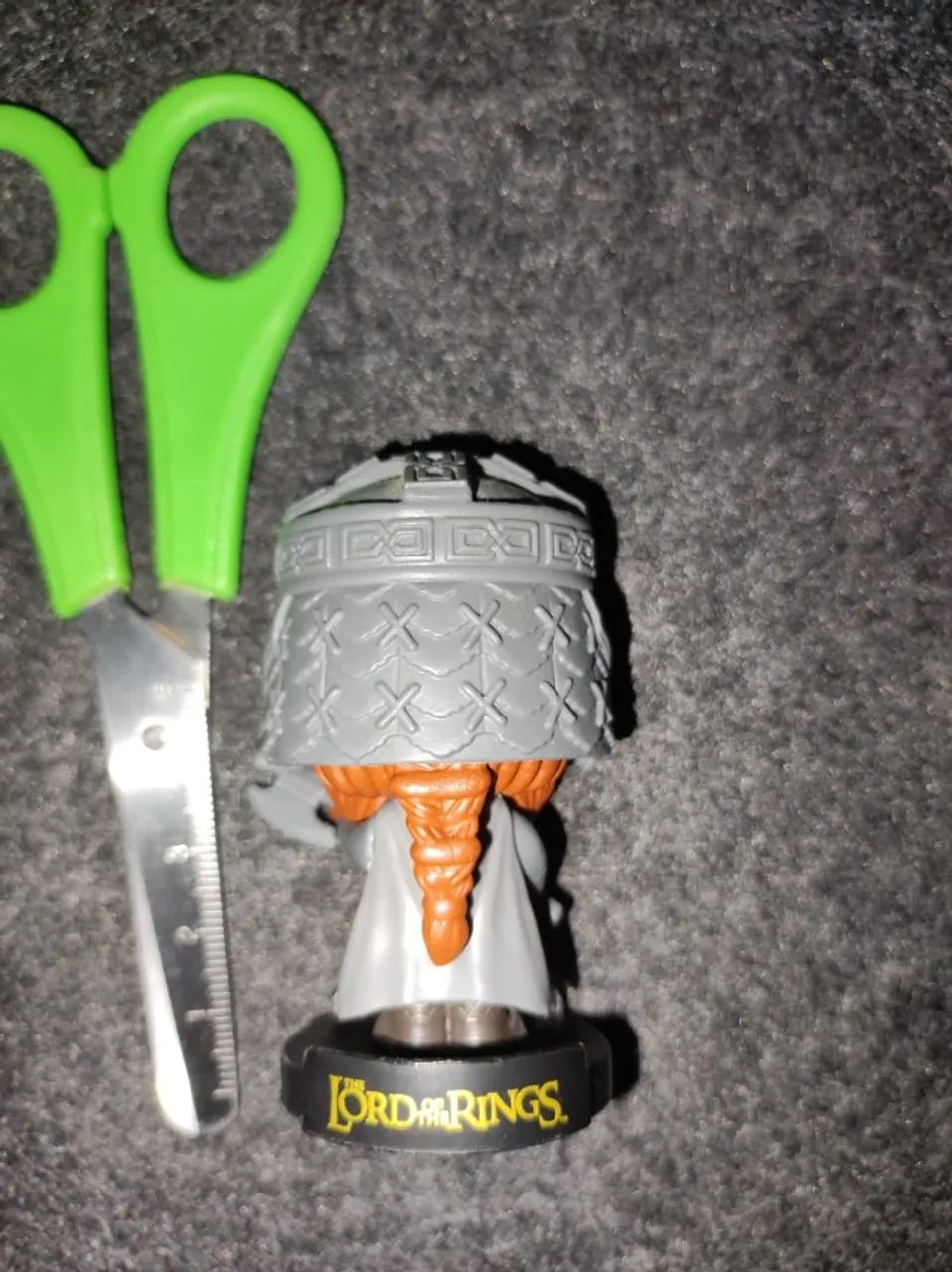 Boneco Miniatura Gimli Senhor dos Anéis BOB's - Foto 4